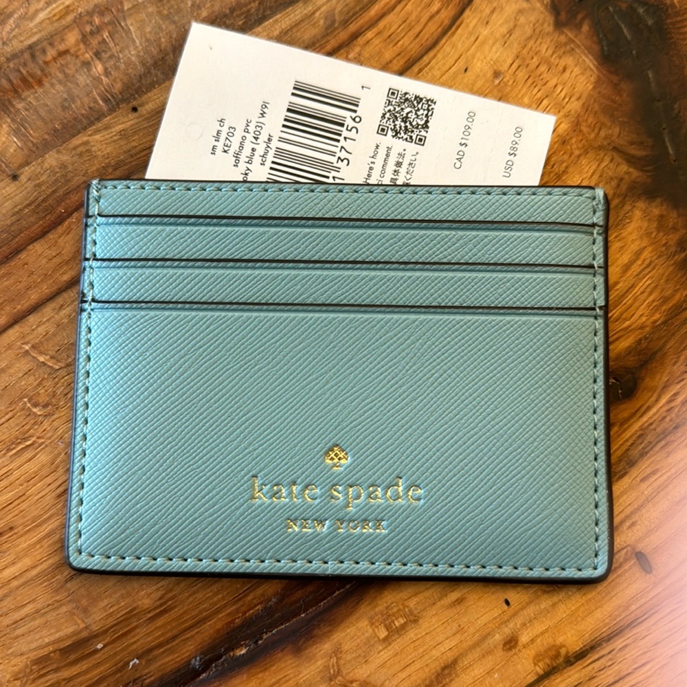 NWT Kate Spade Card Holder